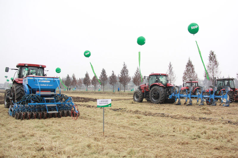 以科技创造美好农业 map中化农业技术服务中心落户安徽庐江